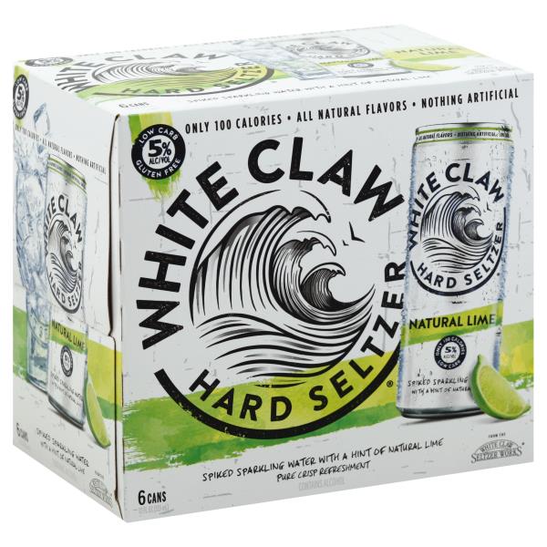 WHITE CLAW LIME HARD SELTZER