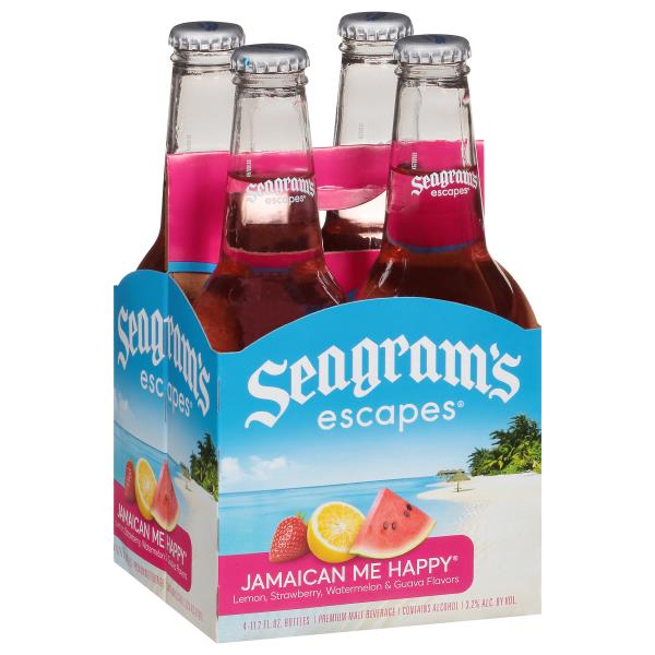 SEAGRAMS ESCAPES JAMAICAN ME HAPPY WINE COOLER