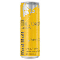 RED BULL THE YELLOW EDITION TROPICAL ENERGY DRINK SODA