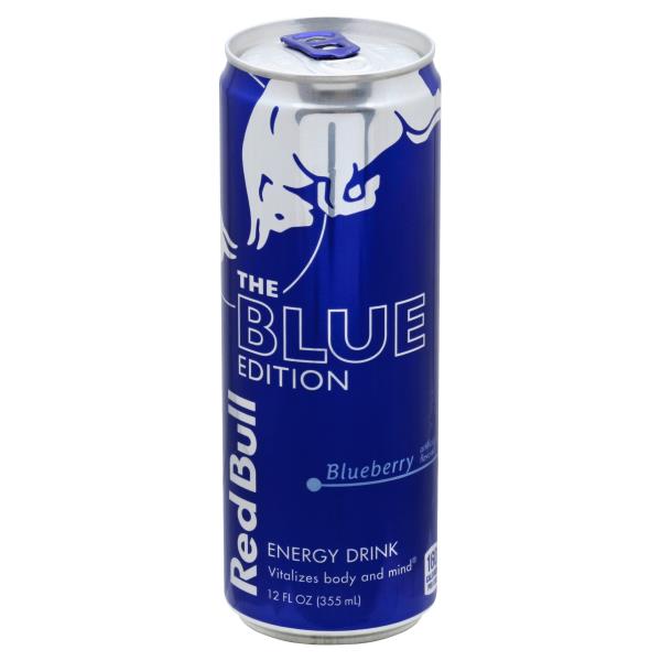 RED BULL ENERGY DRINK THE BLUE EDITION SODA